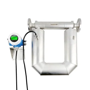 Steady Flow Digital Cryogenic Precision Coriolis Mass Flow Meter for High Flow LNG Oil Water Gas Applications High Accuracy