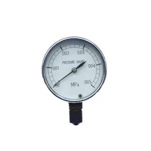 Steel Liquid Filled Manometer Pressure Gauge 30” InHg 15000psi Range ISO9001 Certified for Essential Measurements