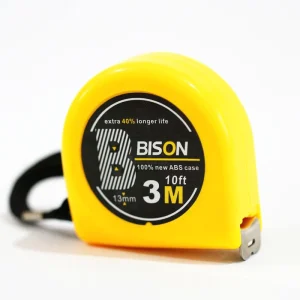 Steel Metric Measuring Tape 2m 3m 3.5m 5m Magnetic with High Visibility Blade and Automatic Return