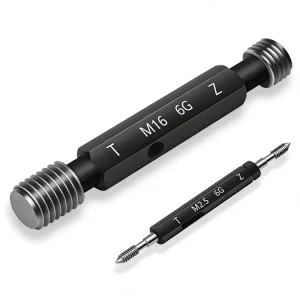 Steel Metric Screw Thread Plug Ring Gauge GCr15 High Accuracy 0.001mm M1-M1000 Model