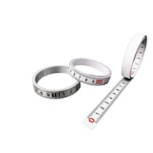 Steel Sticky Self Adhesive Tape Measure & Height Steel Ruler for Table Saw with Custom Length Available and Multi Length Options