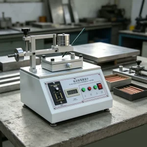 Stepper Motor Driven Pencil Hardness Tester Semi Auto Low Noise Adjustable Load Electronic Product Coating Test Equipment