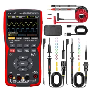 Stock ZT 703S 3in1 Dual channel Oscilloscope Digital Multi Meter Multimeter Signal Generator Three in one High Precision Tester