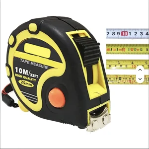 Sturdy Digital Steel Tape Measure Imperial Inch MM Meter CM Stainless Steel ABS Automatic Lock Fluorescent Body Measurement