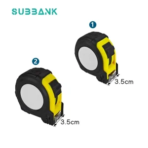 Sublimation Retractable Smooth Function Measuring Tape Distance Meter ABS Anti-Fall Office Household Steel Tape Measure