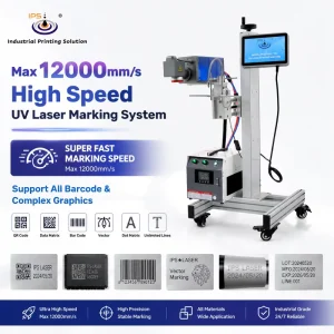 Super Fast Marking Speed Max 12000mm/s UV Laser Marking System Linux P9 Control Industrial Laser Marker for Household Appliances