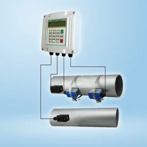 Supplied Directly by Manufacturer Clamp on Wall mounted Ultrasonic Flow Meter for Water Liquid Oil Stainless Steel 1% Accuracy