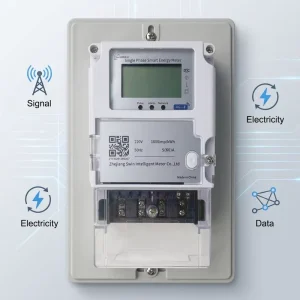 SwinMeter SS4G1 Single Phase Electric Power KWh Energy Meter LCD Display 4G Communication Class 1.0 Accuracy 60A 50Hz