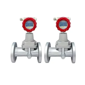 Swirl in Vortex Flowmeter Stainless Steel OEM +/-1.5% Accuracy for Compressed Air Natural Gas Biogas Oxygen Nitrogen