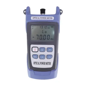 Synsensor SYN 10 Portable Optical Power Meter 70~+10dBm Fiber Optic Test Kit 6 Calibrated Wavelengths (850 1625nm) AA