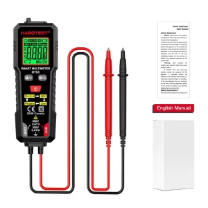 T HT93 Digital Multimeter Anti burn Phase Sequence Detection Fully Automatic Universal Meter High Precision Measurement AC DC