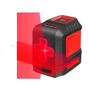 T03 Industrial Grade 2 Red Cross Lines DIY Mini Automatic Self-leveling Laser Level with 3mm Precision and CE Certification