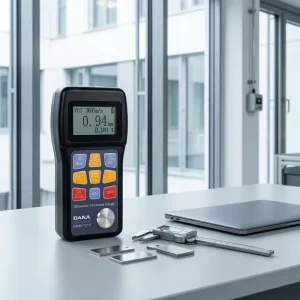 T210 Ultrasonic Thickness Gauge Portable Digital Wall Thickness Tester for Steel Pipeline Industrial NDT Measuring Tool