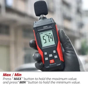 TA650A Digital Noise Level Meter Audio Level Meter Sound Meter Decibelimetro 30 130dB Decibel Meter Portable Noise Meter