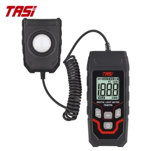 TASI TA637A Digital Lux Light Meter High Precision Illumination Tester IP65 Protection Auto Testing 0.1 200 000 LUX Silicon