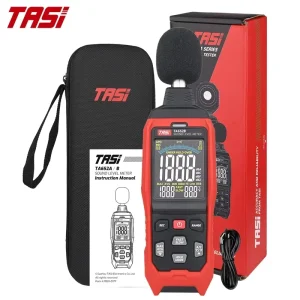 TASI TA652B Digital Decibel Meter Logger 30-130dB Noise Measuring Instrument with USB Data Connection Noise Level Meter