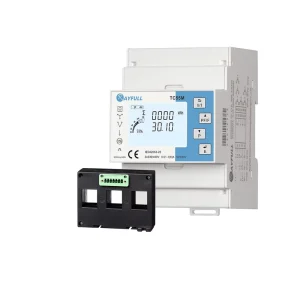 TC55M Triphase Meter DIN Rail RS485 Modbus Energy Meter for Remote Reading Solar Power Monitor Smart Meter