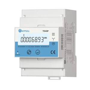TD40P 3 Phase DIN Rail Bidirectional 1 Pulse Output Energy Power Meter Submeter Pulse Meter Smart Meter
