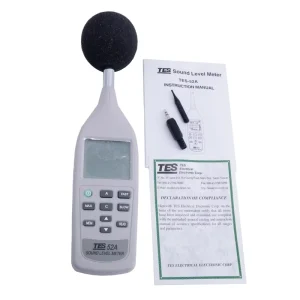 TES-52A Digital Sound Level Meter Handheld Noise Tester 26dB To130dB