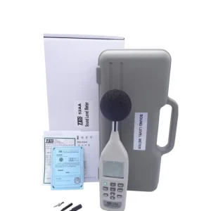 TES-52AA Portable Bass Sound Level Meter with 26dB-130dB Low-Frequency Digital Noise Analysis