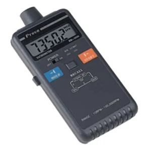 TES RM-1000 Photoelectric Contact-Type Tachometer High Accuracy Rotating Object Speed Measurement Instrument