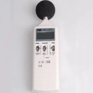 TES1350A Sound Level Meter Gauge Noise Tester (35~130 DB) With Built-in Sound Calibrator, 0.1dB Resolution Noise Test