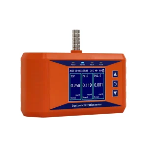 TFT LCD Screen Portable Dust Meter Portable PM2.5 PM10 TSP USB Function Portable Handheld Dust Detector