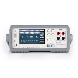 TH2516B 32bits CPU High Precision Resistance Meter DC Resistance Meter with 4.3-inch Touch Screen