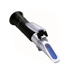 THE01501B Beer Wort Wine Refractometer Brix Brewing Refractometer Dual Scale Specific Gravity 1.000 1.120 and 0 32% Brix