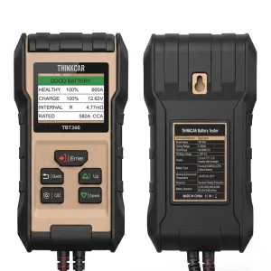 THINKCAR TBT360 Professional 12V Car Battery Tester CCA Analyzer for LiFePO4 & Lead Acid Batteries Portable Diagnostic Tool