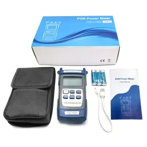 TM581 FTTH Tester PON Power Meter 1310 50nm Wavelength 35~+10dBm Optical Network Equipment for Fiber Optic Pon Metering