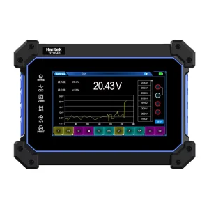 TO1254D Full Touch Screen Digital Oscilloscope 8M Storage 250MHz Multi Function Tablet Made of Plastic