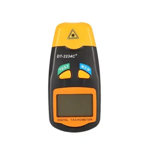 TONY DT2234C Handheld LCD Digital Non contact Laser Photo Tachometer Speed Meter with 50-200mm Range CE Certified IP65