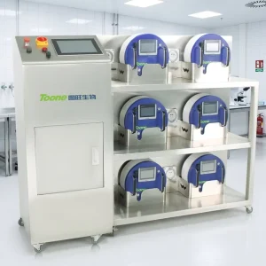 TOONE V3.0 40G Memory User Authority Smart Glove Integrity Tester for Cleanroom Monitoring