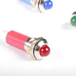 TOOWEI LED Indicator Lights Installation 8mm Metal Indicator Lights Lamp Led signal Lamp 0 220V Indicators Lamps