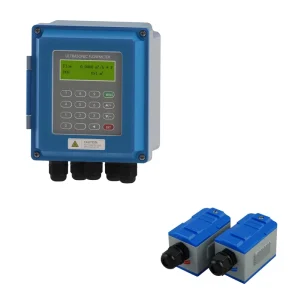 TUF-2000B Smart Water Liquid Ultrasonic Flow Meter Sensor Portable Clamp on Pipeline Ultrasonic Flowmeter