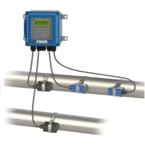 TUF-2000B Ultrasonic Flow Meter for Carbon Steel Stainless Steel Cast Iron PVC Pipe Clamp on Sensor 4-20mA RS485