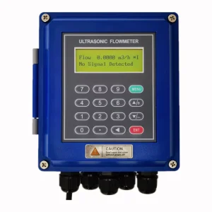 TUF-2000B Wall Mounted Portable Ultrasonic Liquid Flow Meter with Memory Card