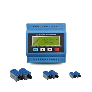 TUF-2000M Digital Clamp-On Ultrasonic Oil Flow Meter for Water & Liquid OEM Customizable 1% Accuracy ABS
