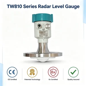 TW810 Series Radar Level Gauge with 120m Measuring Range for Silo Monitoring
