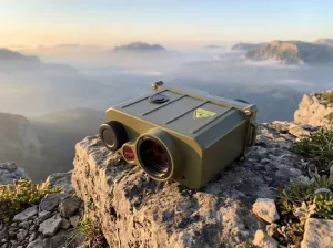 Tactical Handheld Laser Range Finder 6km 1064nm Monocular with Ballistic Calculator Compass GPS OEM Rangefinder Measurement
