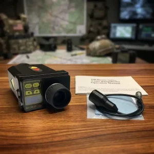 Tactical High Precision Laser Rangefinder Distance Measurement with 7X Magnification Waterproof Range Finder Shockproof