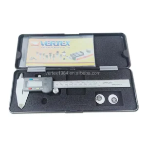 Taiwan VERTEX Tool Digital Electronic Caliper VEC-6 VEC-8 VEC-12 150mm 200mm 300mm LCD Display Vernier Caliper