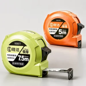 Tape Measure 5 m Thickened Hard Household Steel Tape High Precision Ruler Anti-fall Multicolor