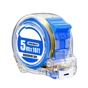 Tape Measure Self Winding Transparent Thickened Steel Tape Metric Imperial Anti Fall Measuring Tape with Custom Logo