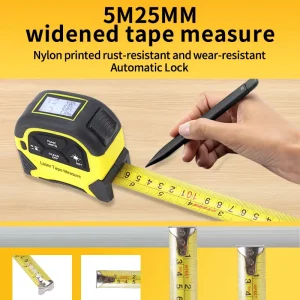 Tape Measure with 40M 60M Laser Steel Digital Tape Measure Laser Custom Measuring Tape Retractable Tape Measure 5m