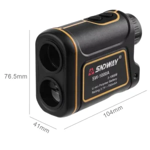Telescope Laser Rangefinder 1000m Laser Distance Meter 7X Monocular Golf Hunting Laser Range Finder Tape Measure Roulette Tools