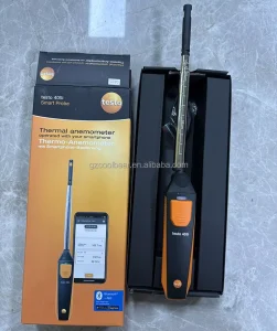 Testo 405i Wireless Thermal Anemometer with Smartphone Operation 0560 1405 for Ventilation Ducts
