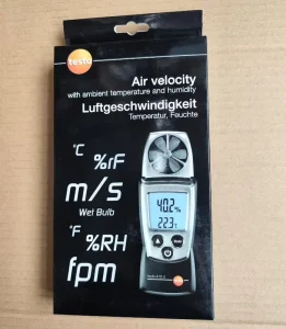 Testo 410-2 Anemometer Integrating Wind Speed, Temperature and Humidity Measurement