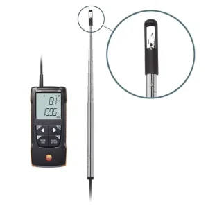 Testo 425 Digital Thermal Anemometer High Precision Handheld Instrument 0.01ms Resolution for Measuring Air Flow Air